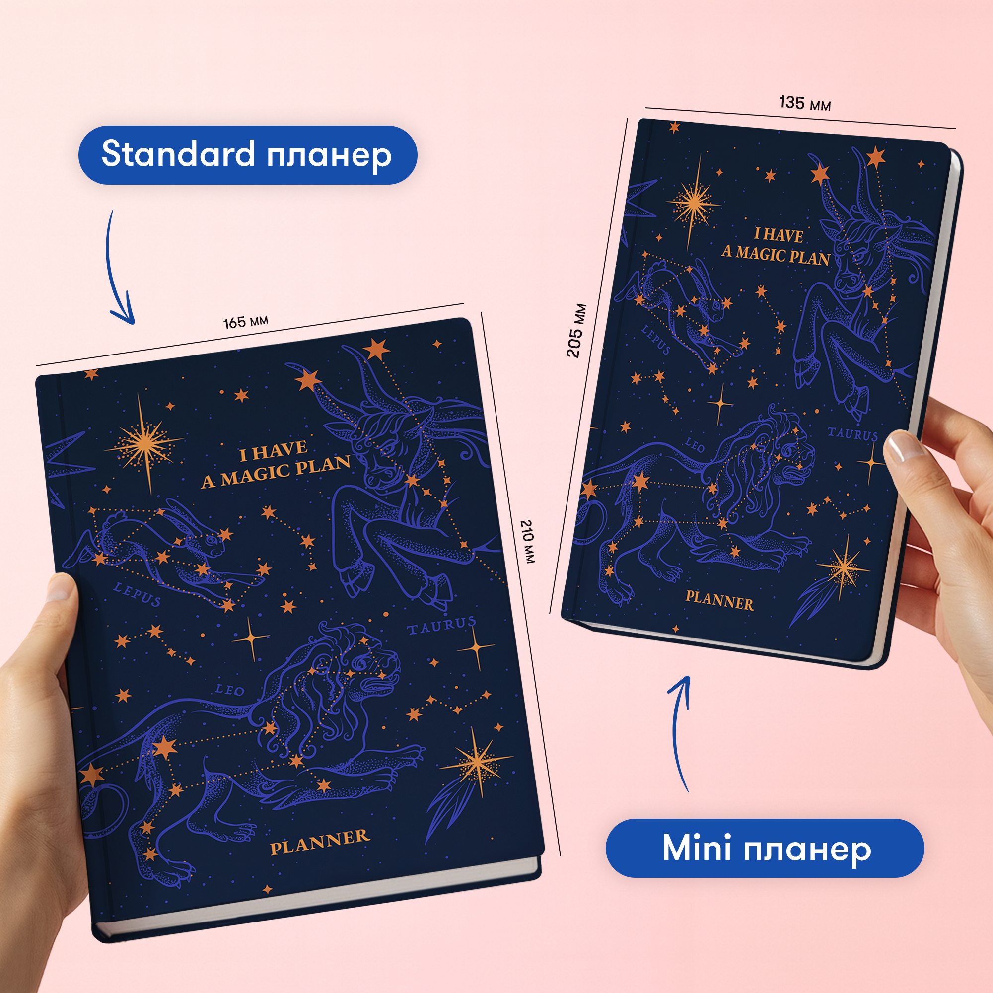 Блокнот для планування "I HAVE A MAGIC PLAN mini", синій, orner-3013 2