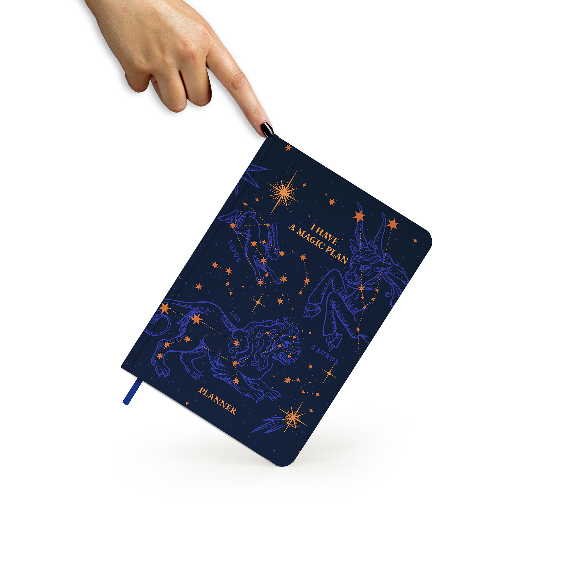 Блокнот для планування "I HAVE A MAGIC PLAN mini", синій, orner-3013 18