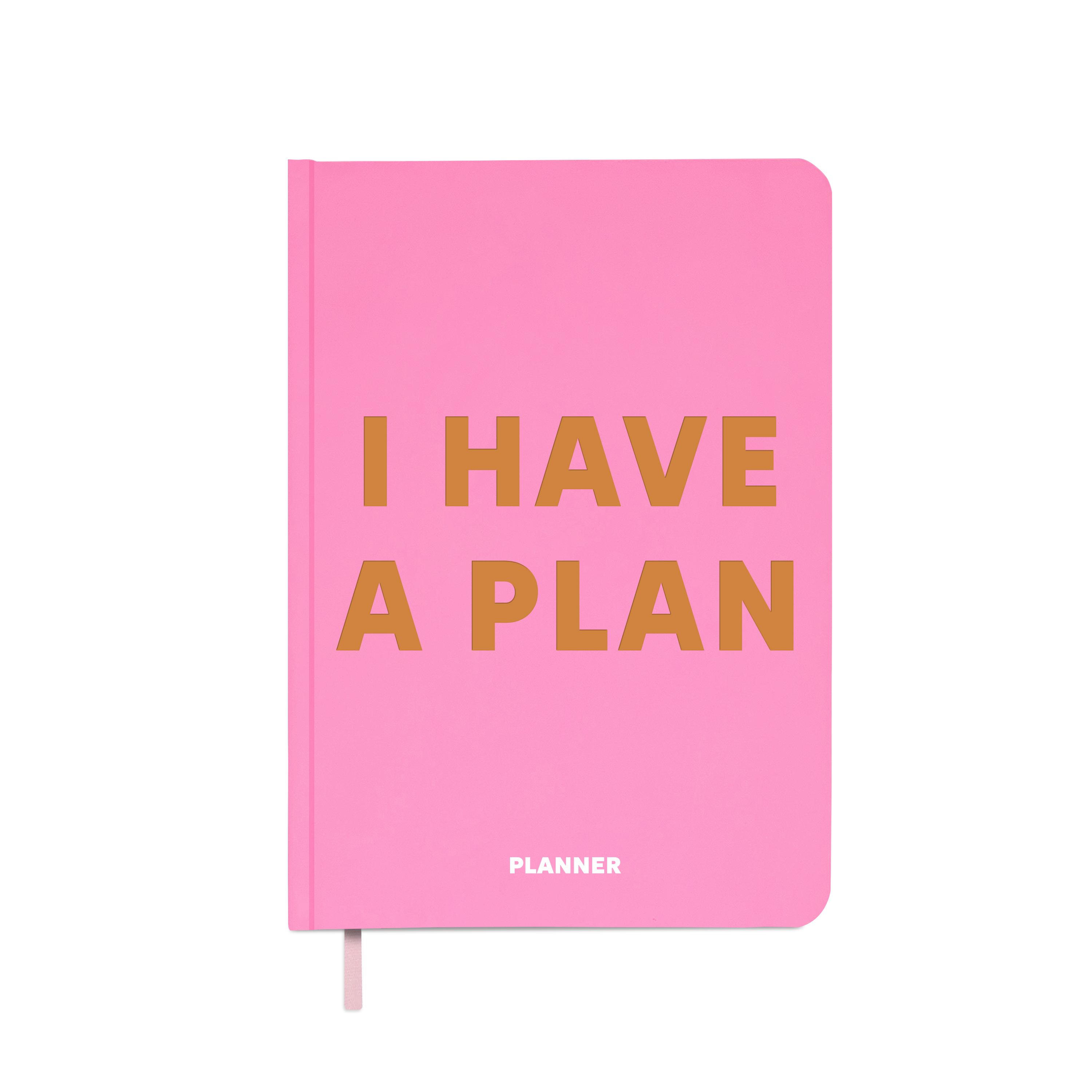 Блокнот для планування "I HAVE A PLAN mini", рожевий, orner-3010