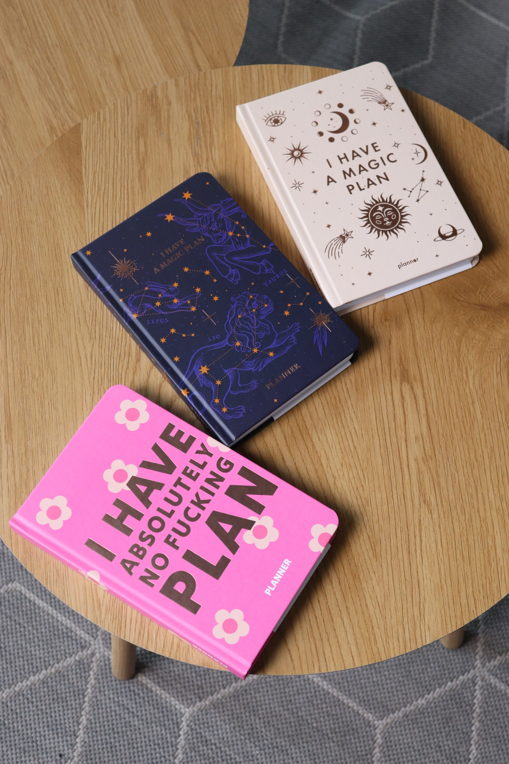 Блокнот для планування "I HAVE ABSOLUTELY NO PLAN mini", рожевий, orner-3011 4