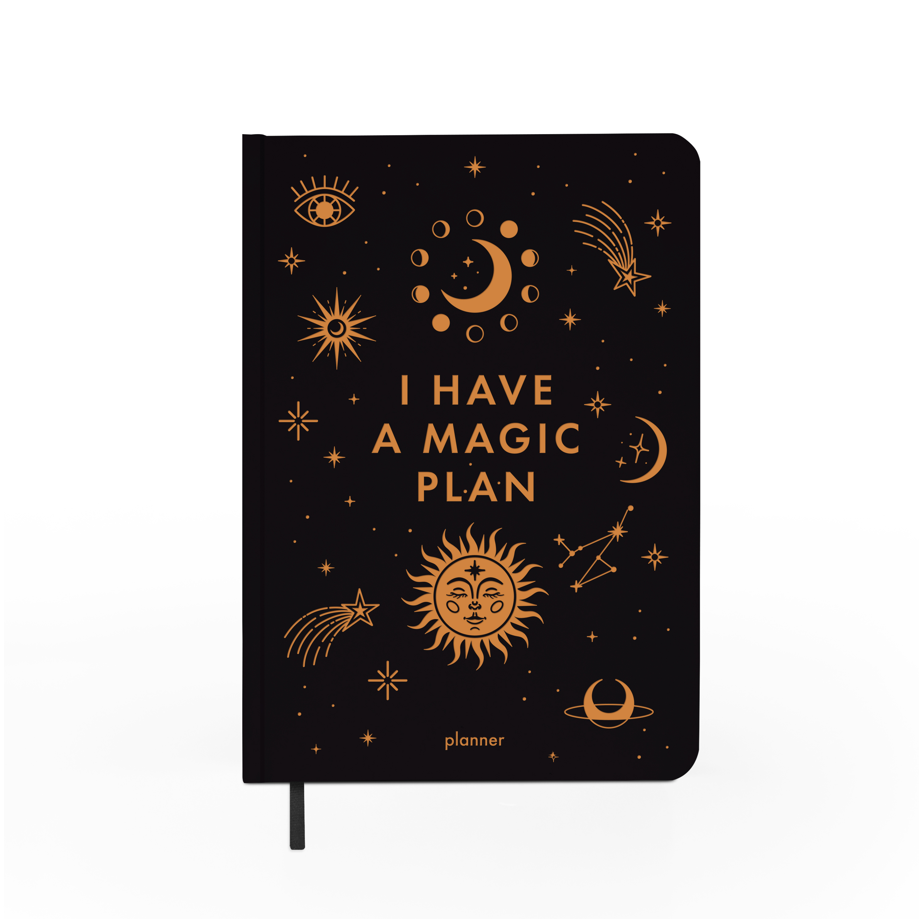 Блокнот для планування "I have MAGIC plan mini", чорний, orner-3008
