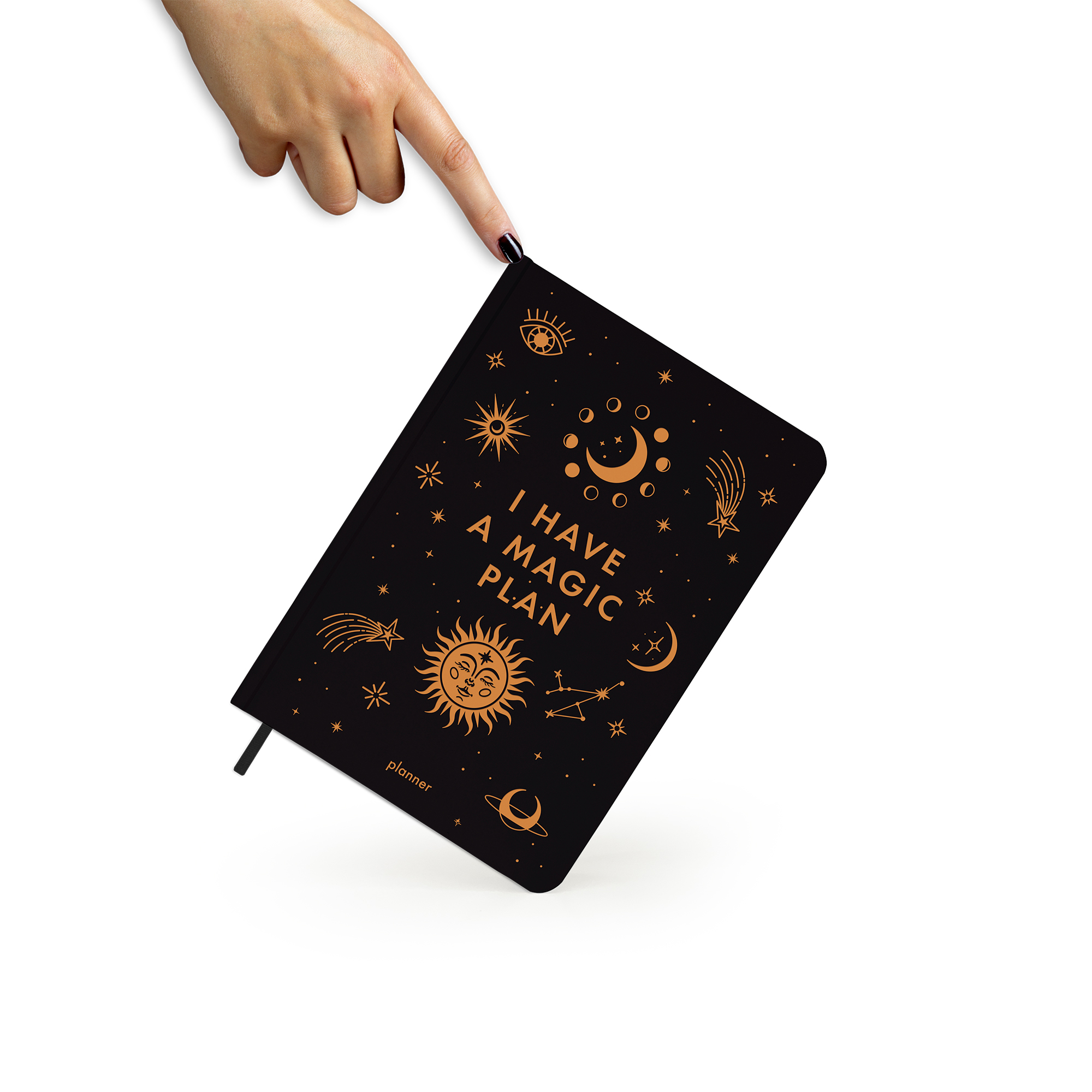 Блокнот для планування "I have MAGIC plan mini", чорний, orner-3008 16