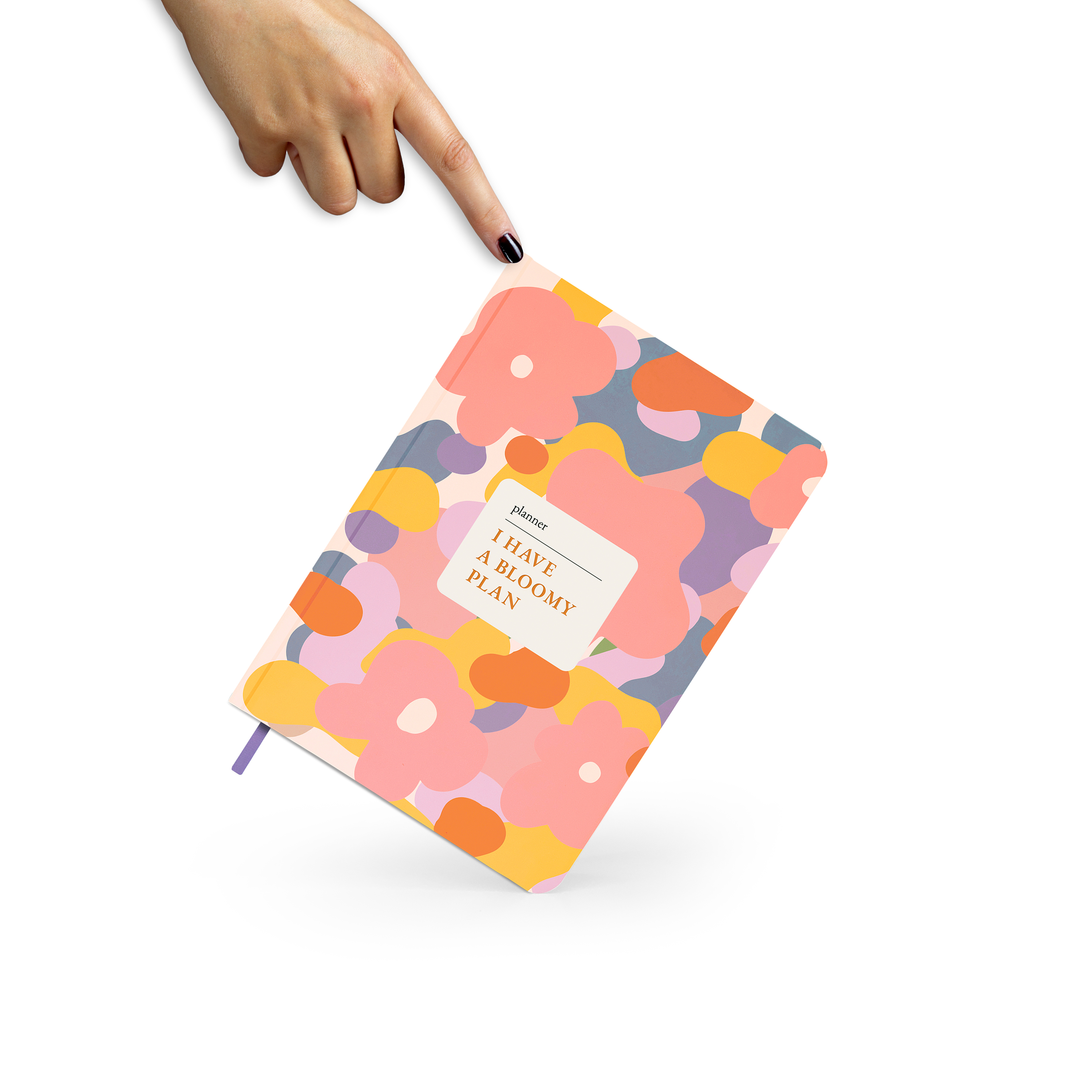 Блокнот для планування "I HAVE А BLOOMY PLAN mini" барвистий, orner-3015 2