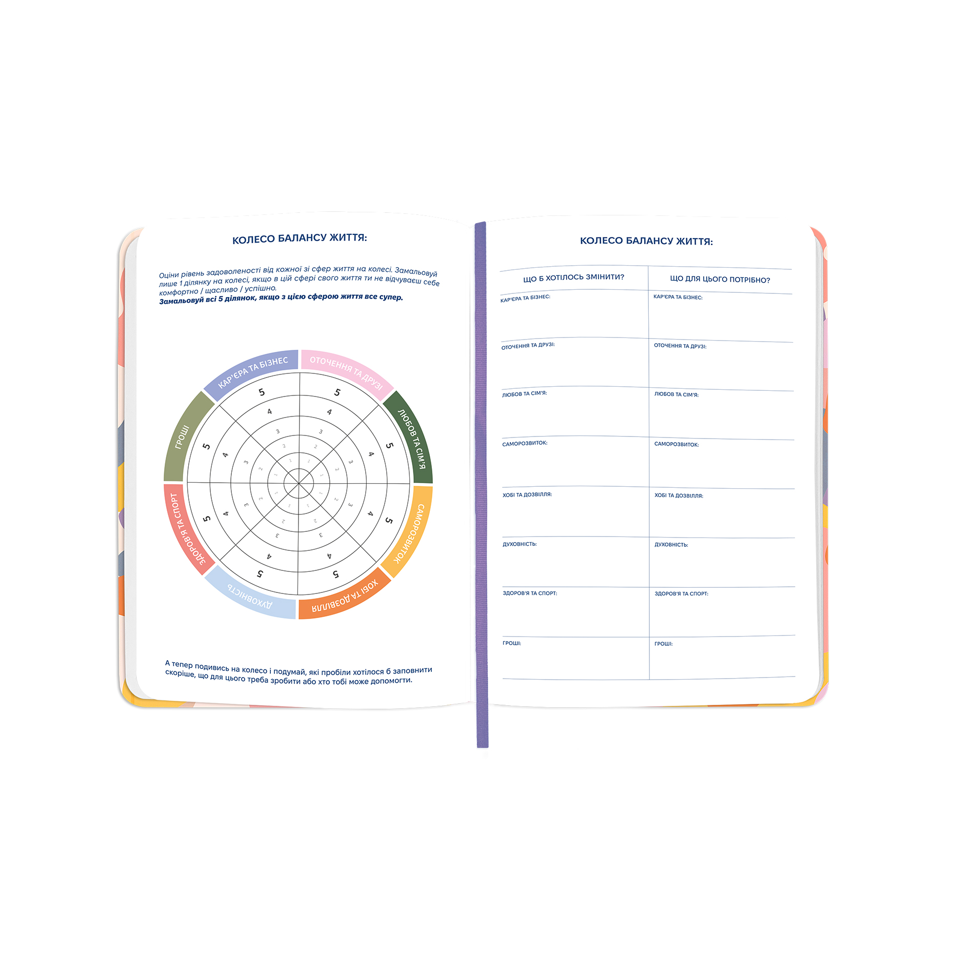 Блокнот для планування "I HAVE А BLOOMY PLAN mini" барвистий, orner-3015 11