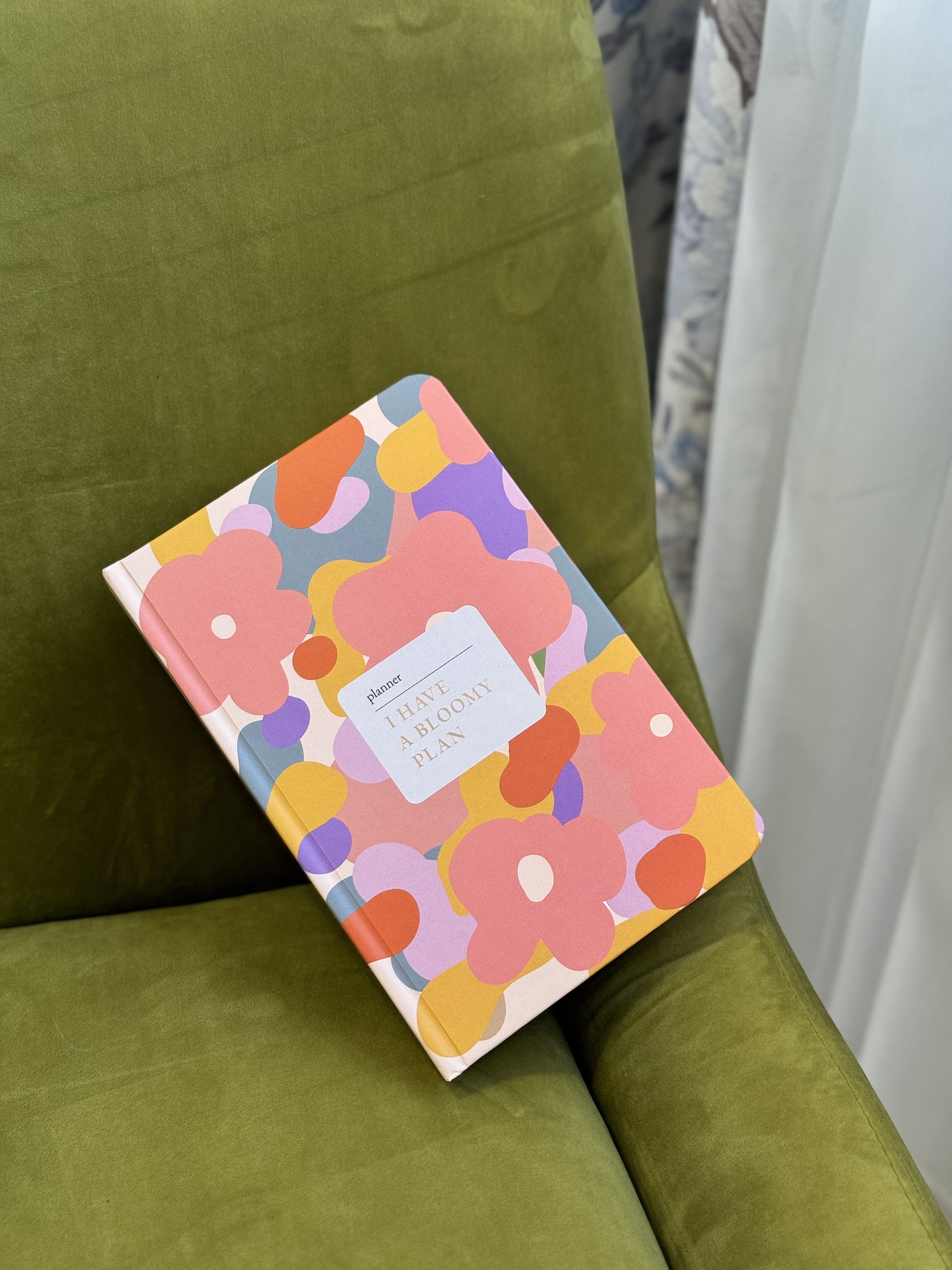 Блокнот для планування "I HAVE А BLOOMY PLAN mini" барвистий, orner-3015 18