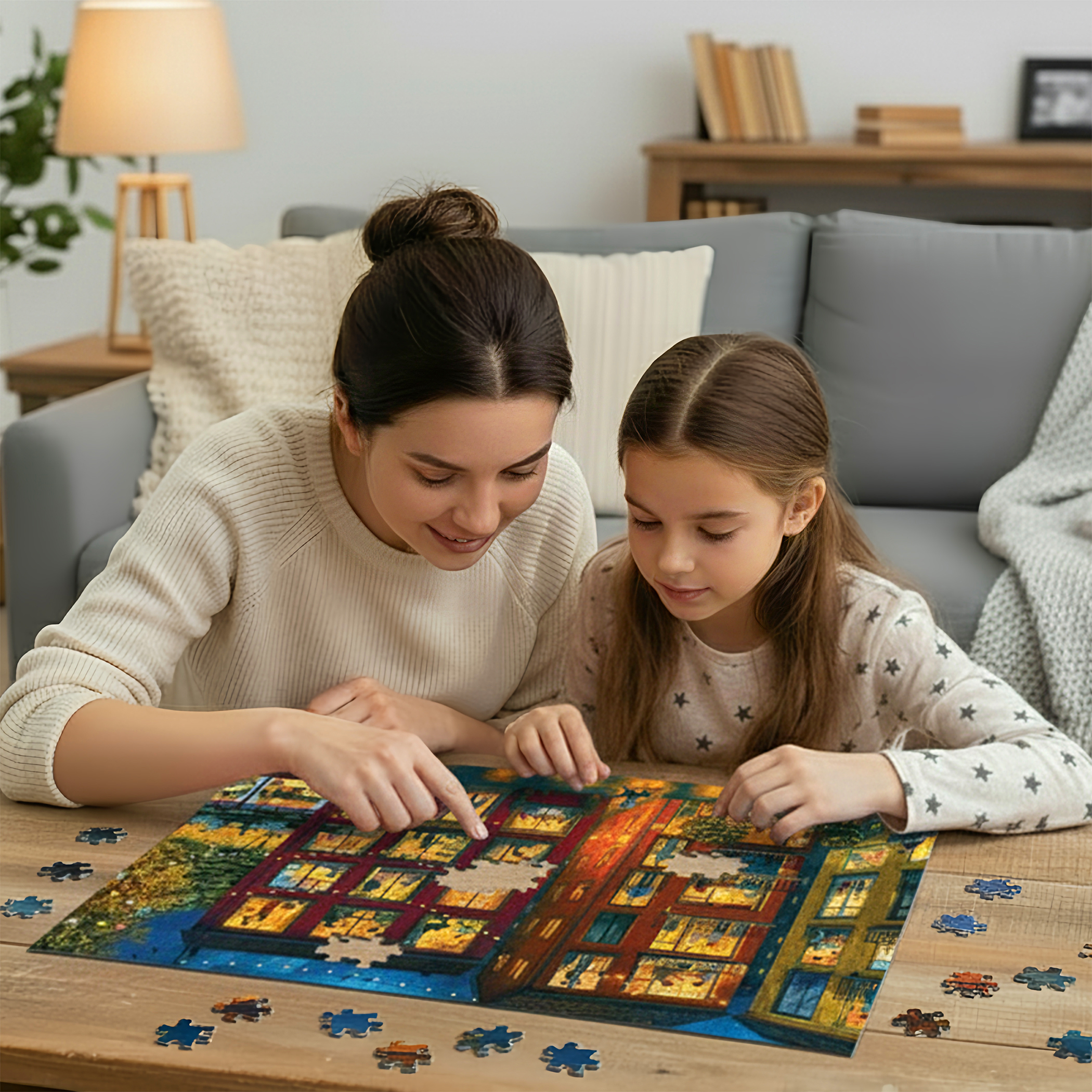 Пазли "Історії у вікнах" 1000 елементів, orner-3482 6