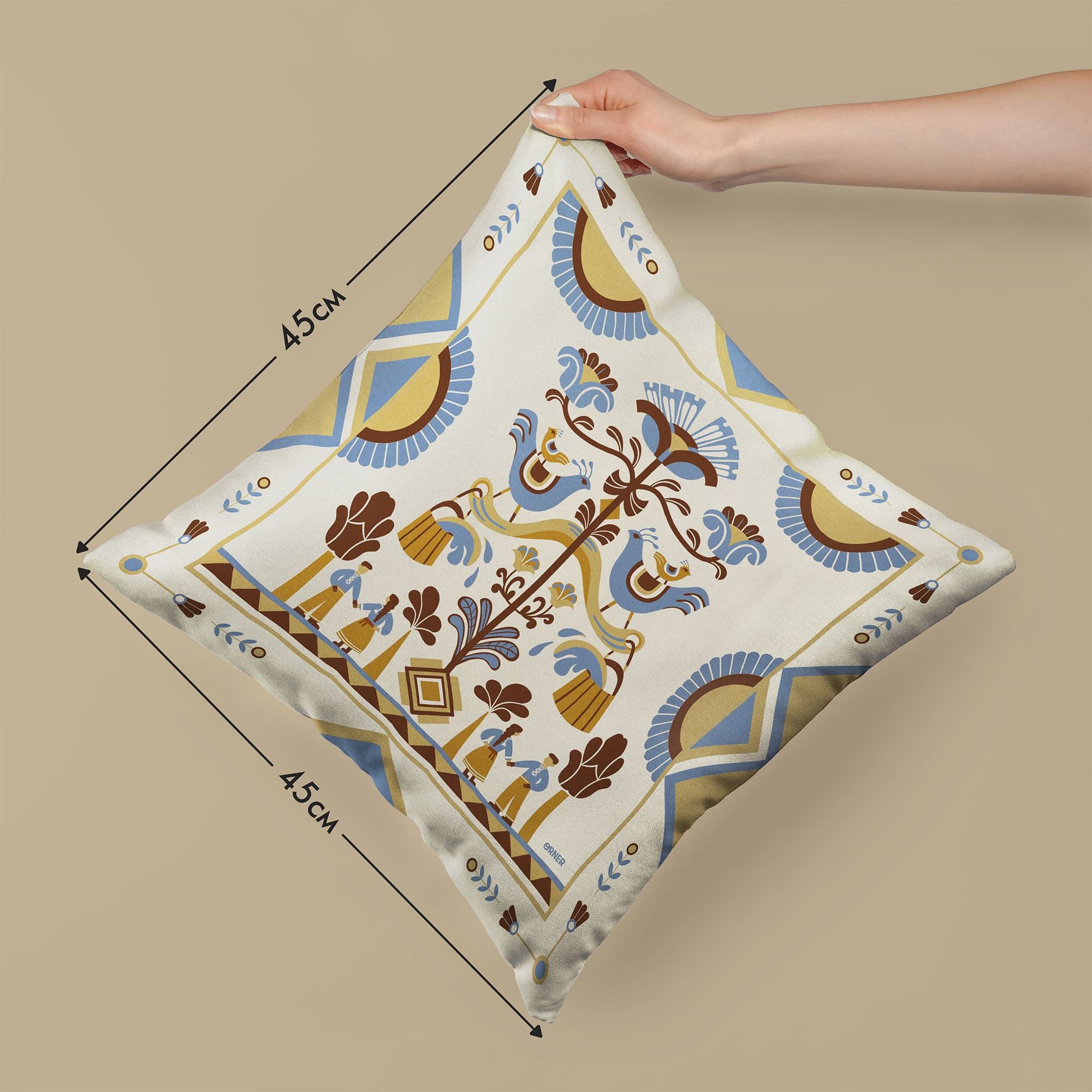 Подушка "Дерево рода" света, orner-3695 1