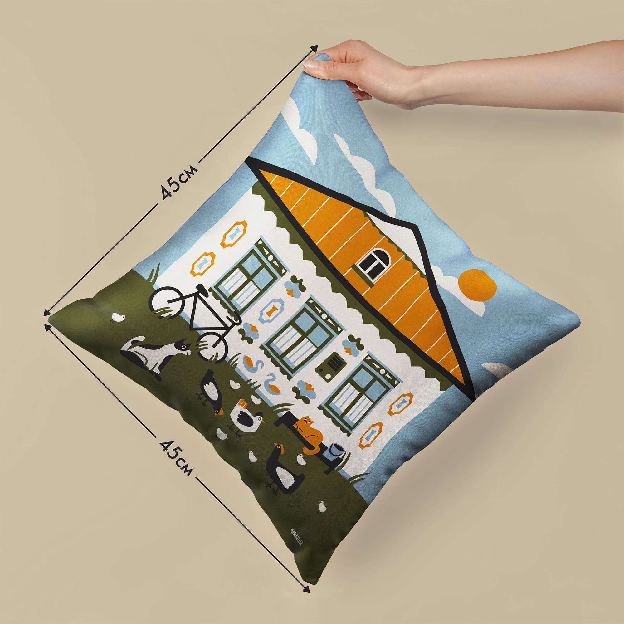 Подушка "Детство", orner-3694 1