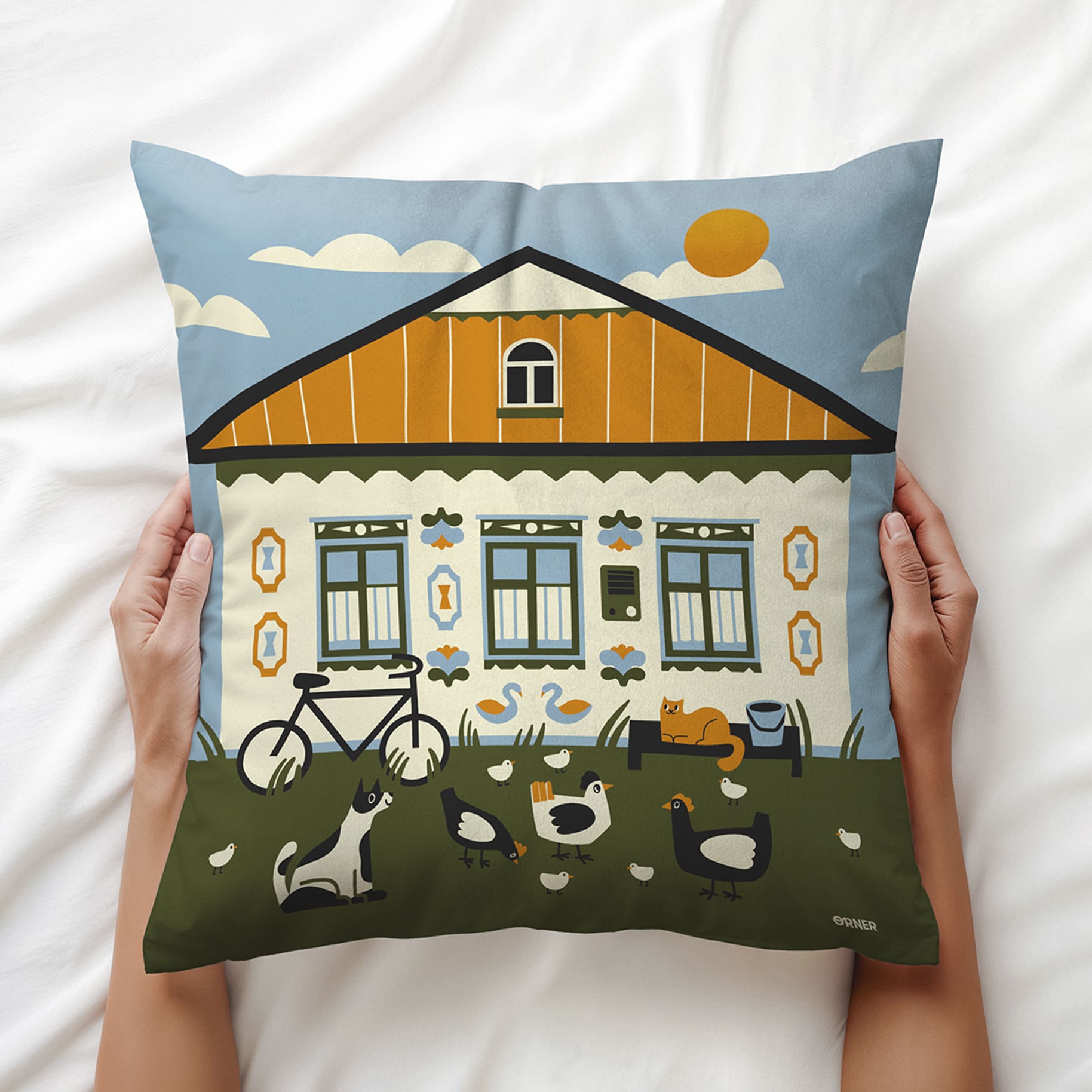 Подушка "Детство", orner-3694 7