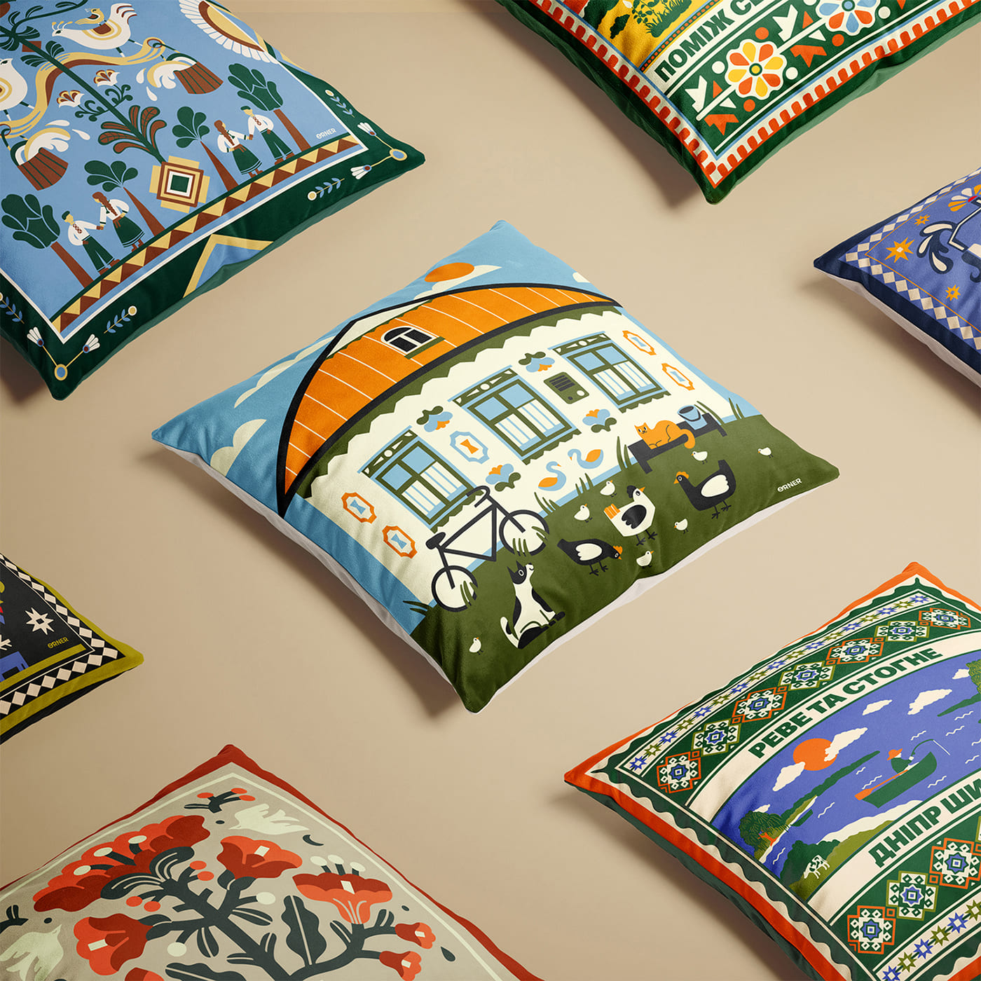 Подушка "Детство", orner-3694 6