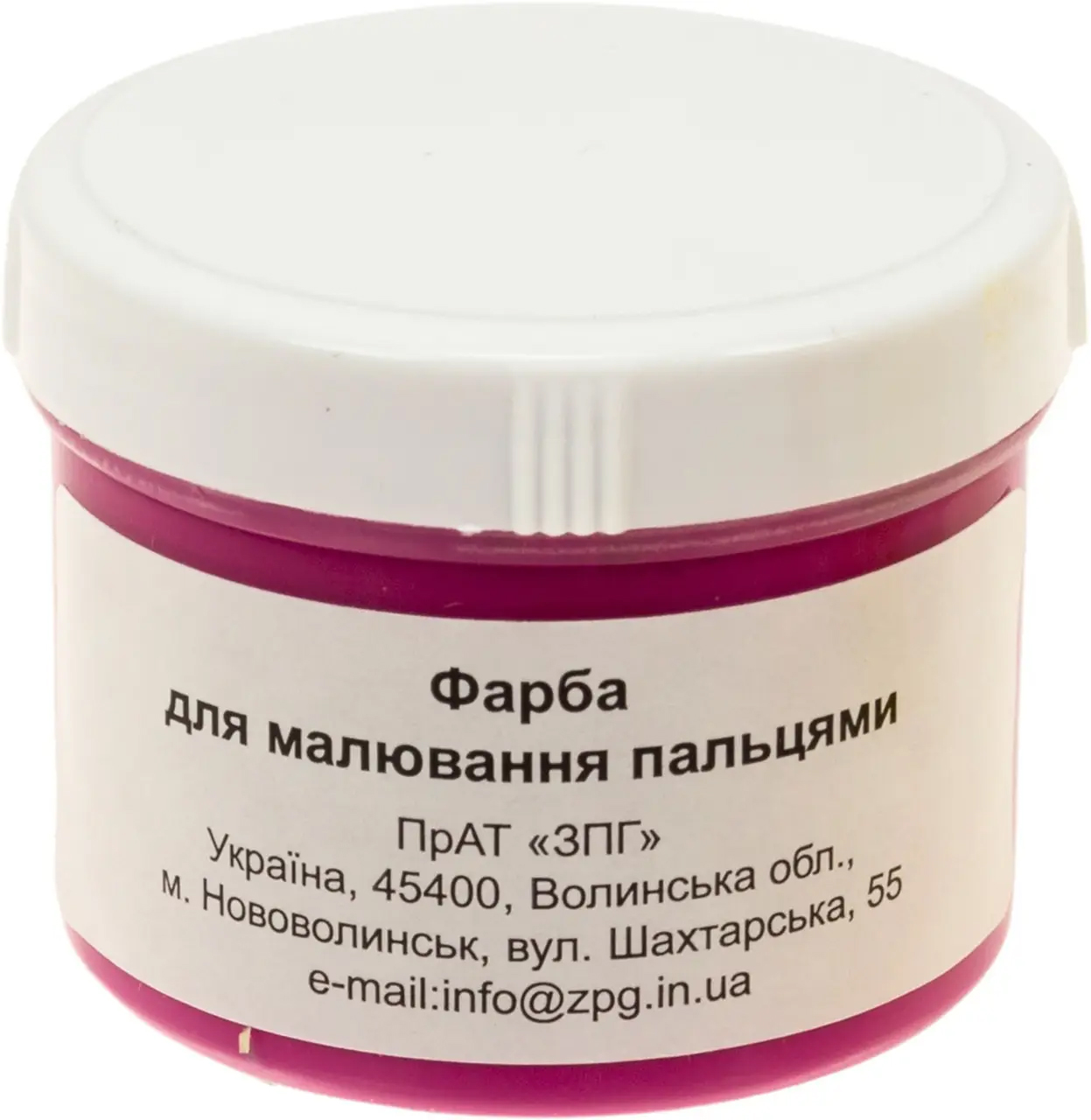 Фарба 6 кол. пальчикова 60 мл, 100401 Гамма-Н 3