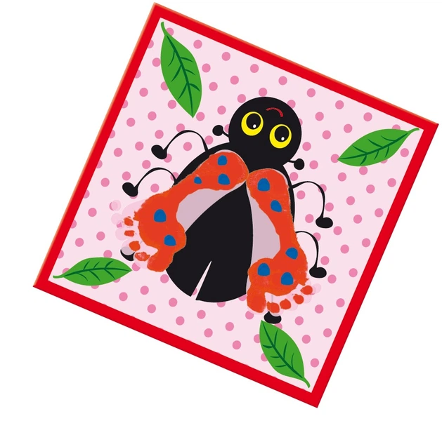 Пальчикові фарби "My first" Відбиток (3 кольори в пластикових баночках, картинки), 14419S 3