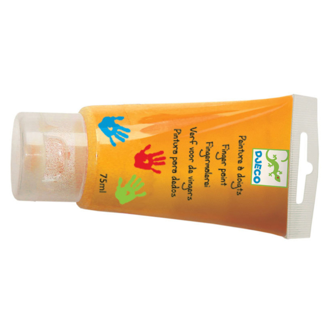 Фарби пальчикові, набір 6 шт DJECO, DJ08860 3