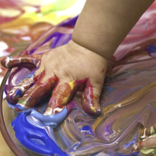 Фарби пальчикові, набір 6 шт DJECO, DJ08860 5