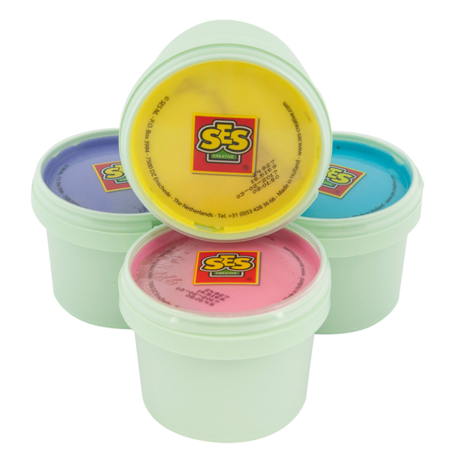 Пальчикові фарби ЕКО "Юні художниці" (4 кол. в пласт.б), 24927S 1