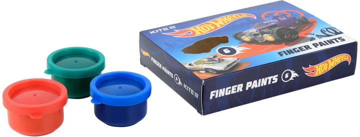 Фарби пальчикові HW, 6 кол., 35 мл., HW22-064 1