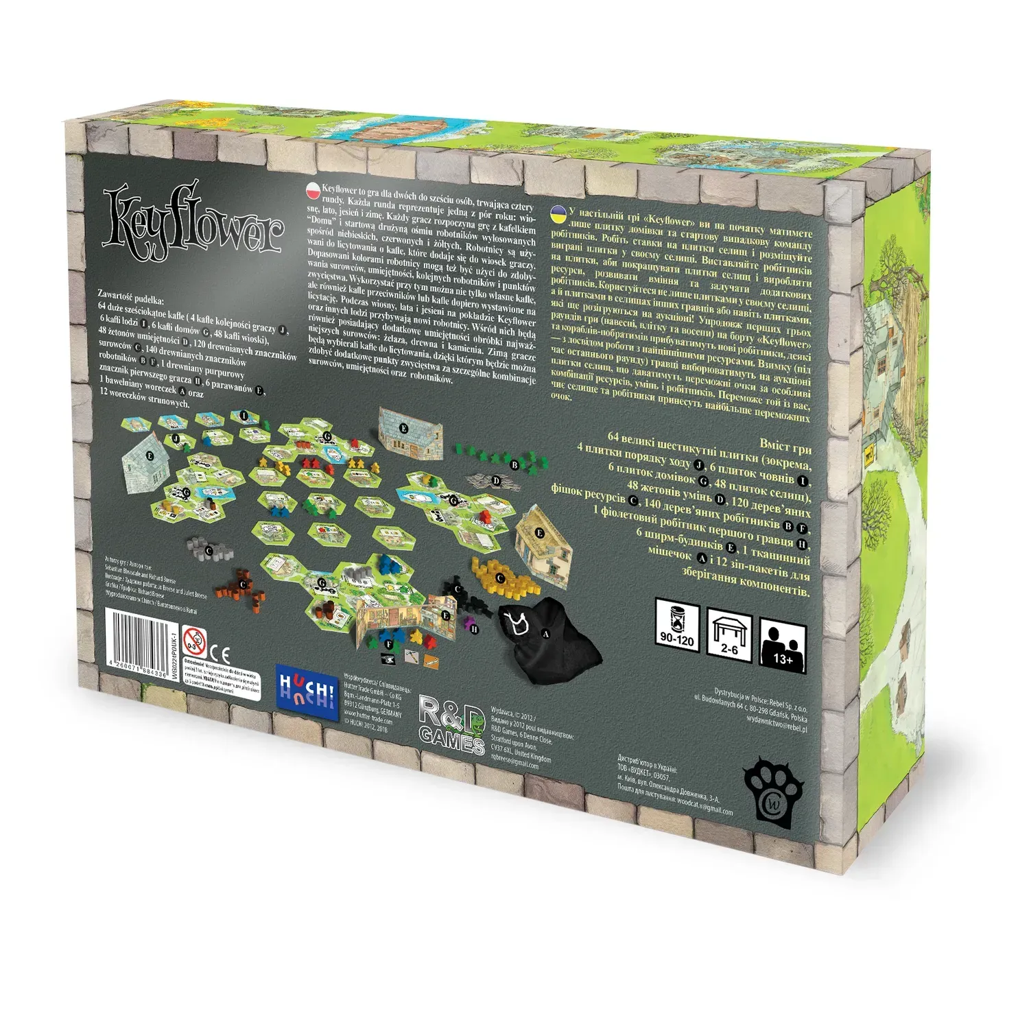 Настольная игра "Keyflower", W0048 6