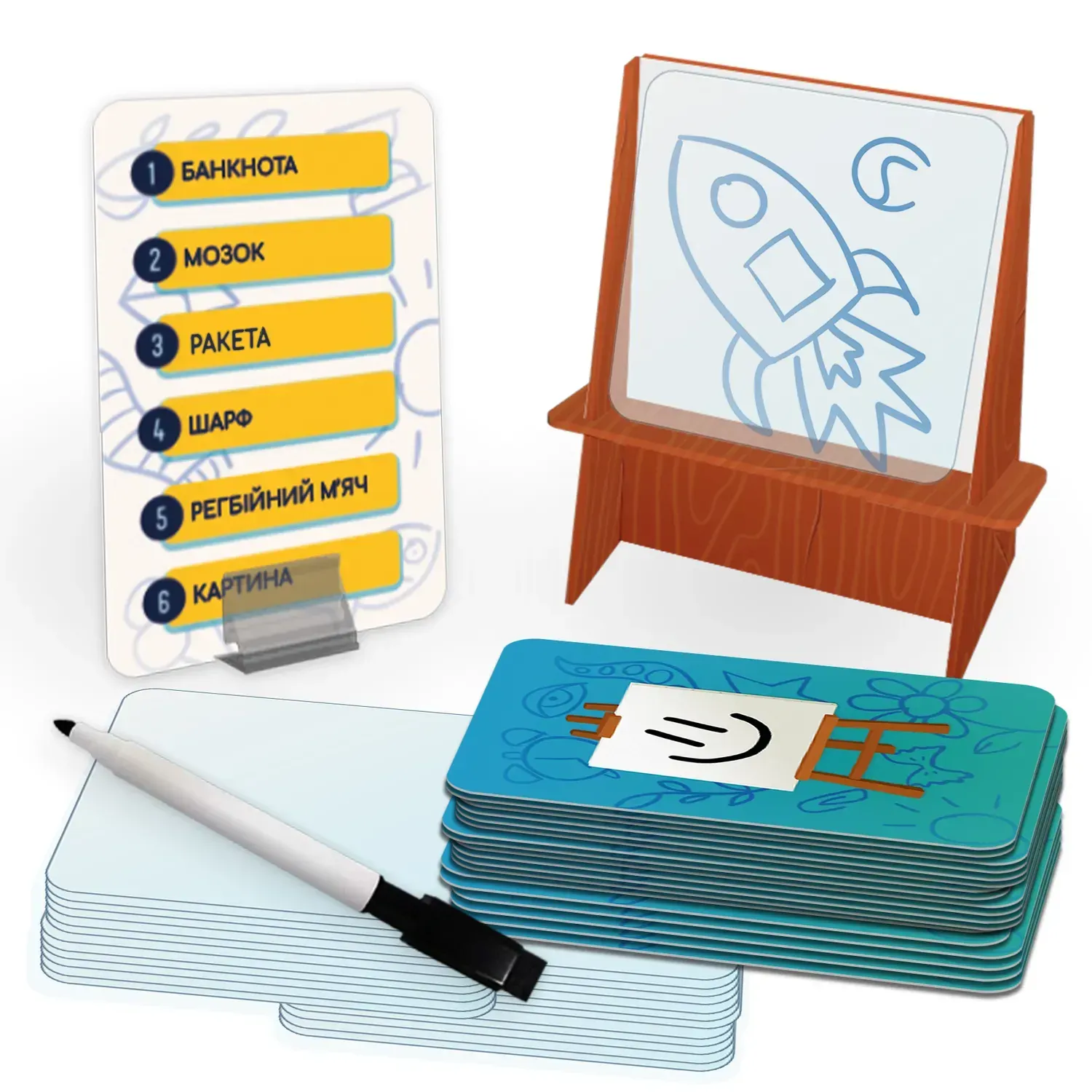 Настольная игра "Остроумные Линии", W0032 3