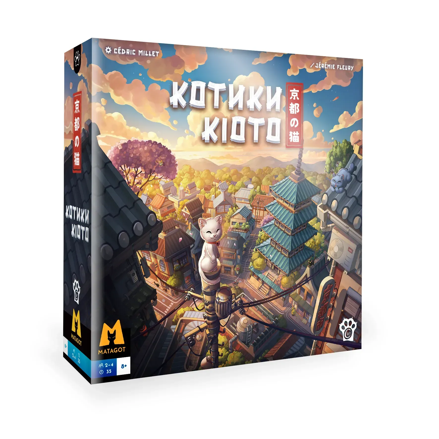 Настольная игра "Котики Киото", W0047
