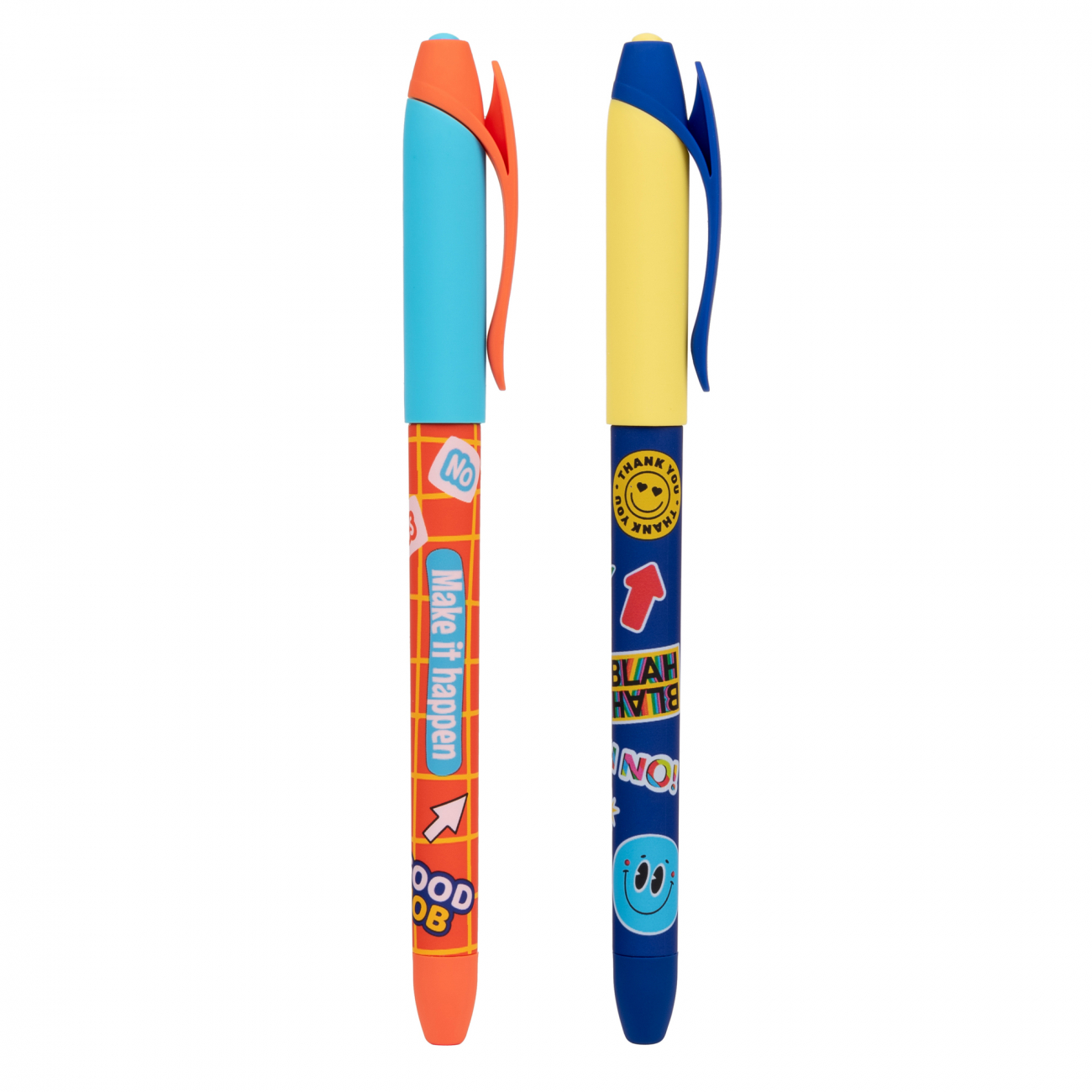 Ручка кулькова "Sticky mood: Hug" 0,7 мм, синя, 412129 Yes