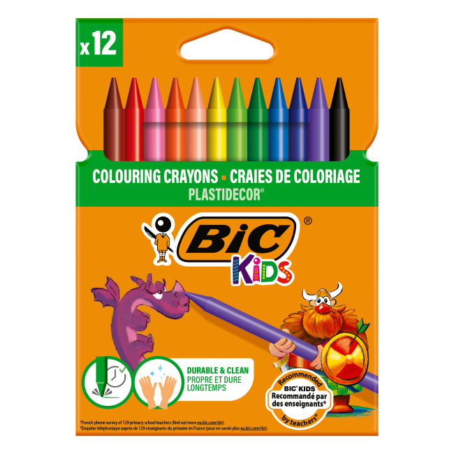 Мел пластидекор, 12 шт, bc945764 BIC 2