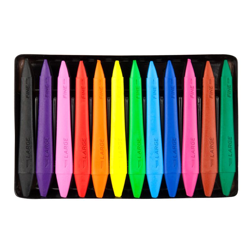 Мел пластиковый, 12 цв. Jolliers, K19-072-12 1