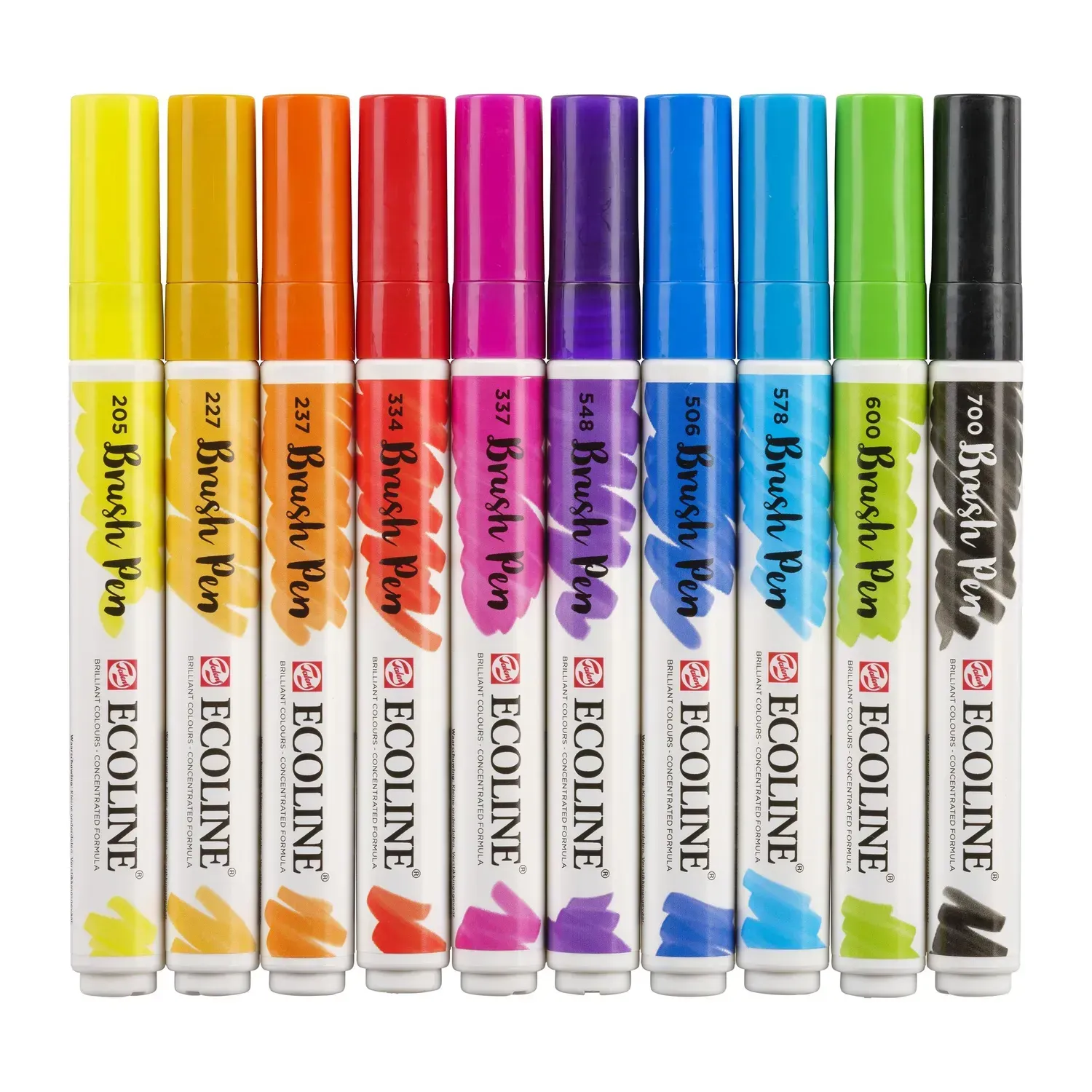 Набір пензлів-ручок Ecoline Brushpen, 10шт, Royal Talens 3