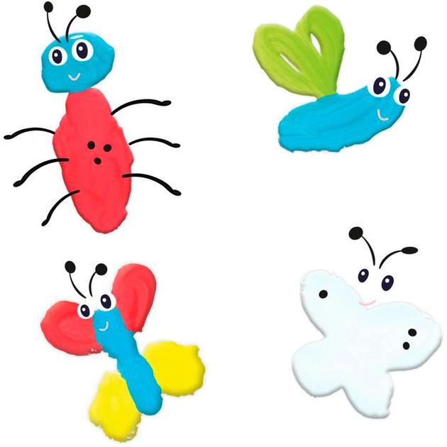 Гуашь "Эко" Яркая палитра, 6 цв. пл.банка, 00365 2