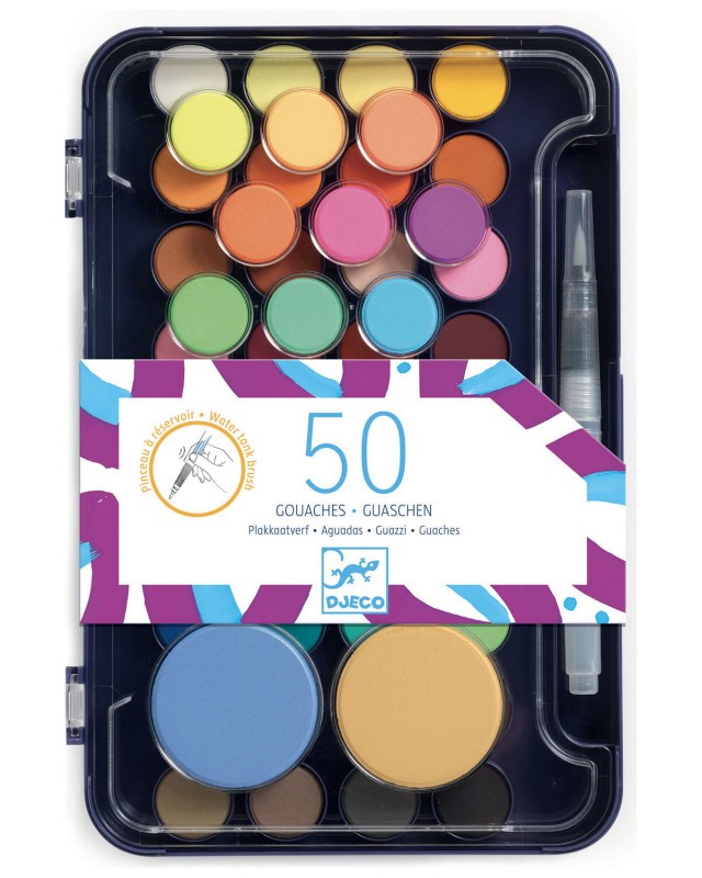 Набір фарб "Палітра художника" DJ09784, DJECO