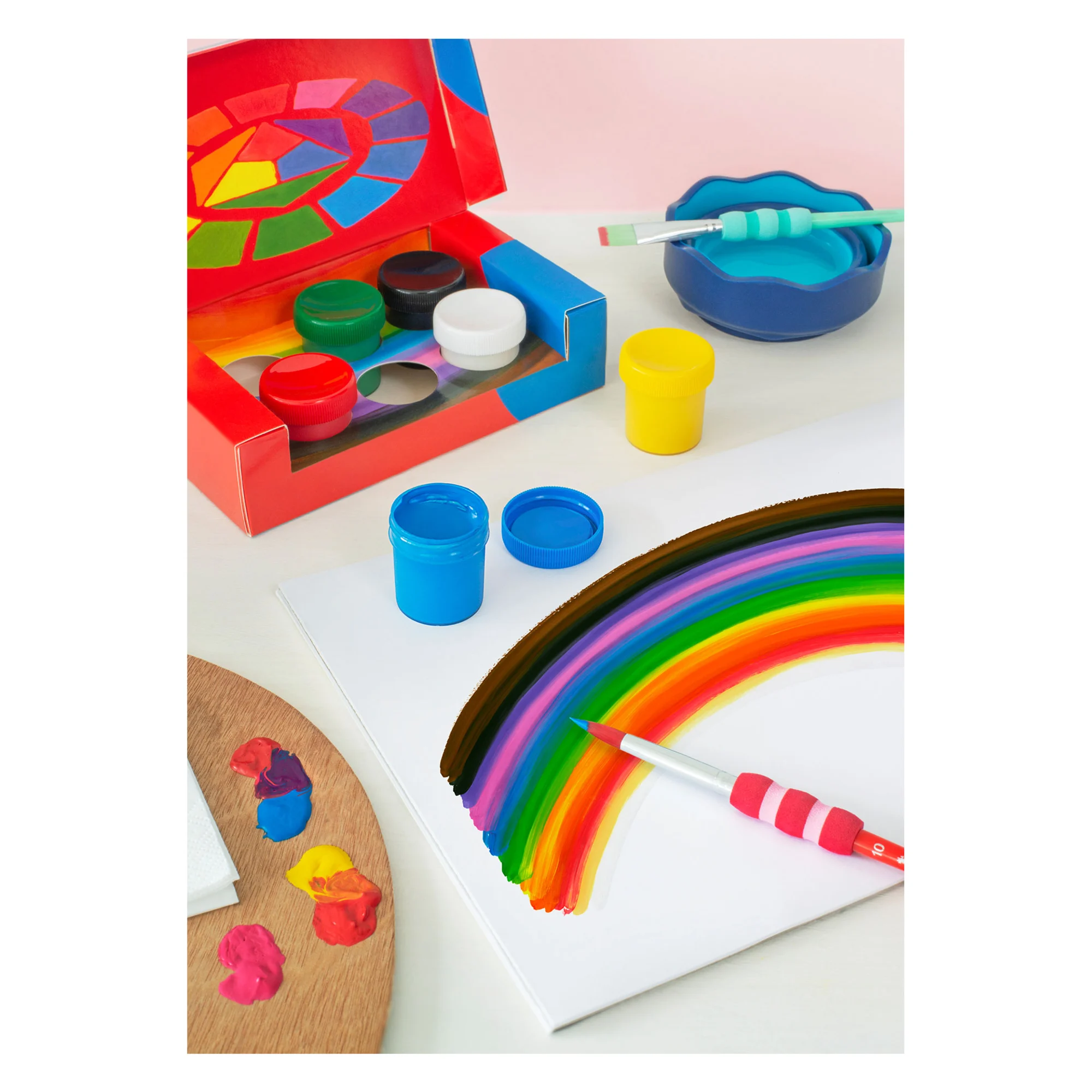 Гуаш 6 кол. Tempera, 6*20 мл, 121040, Faber-Castell 10