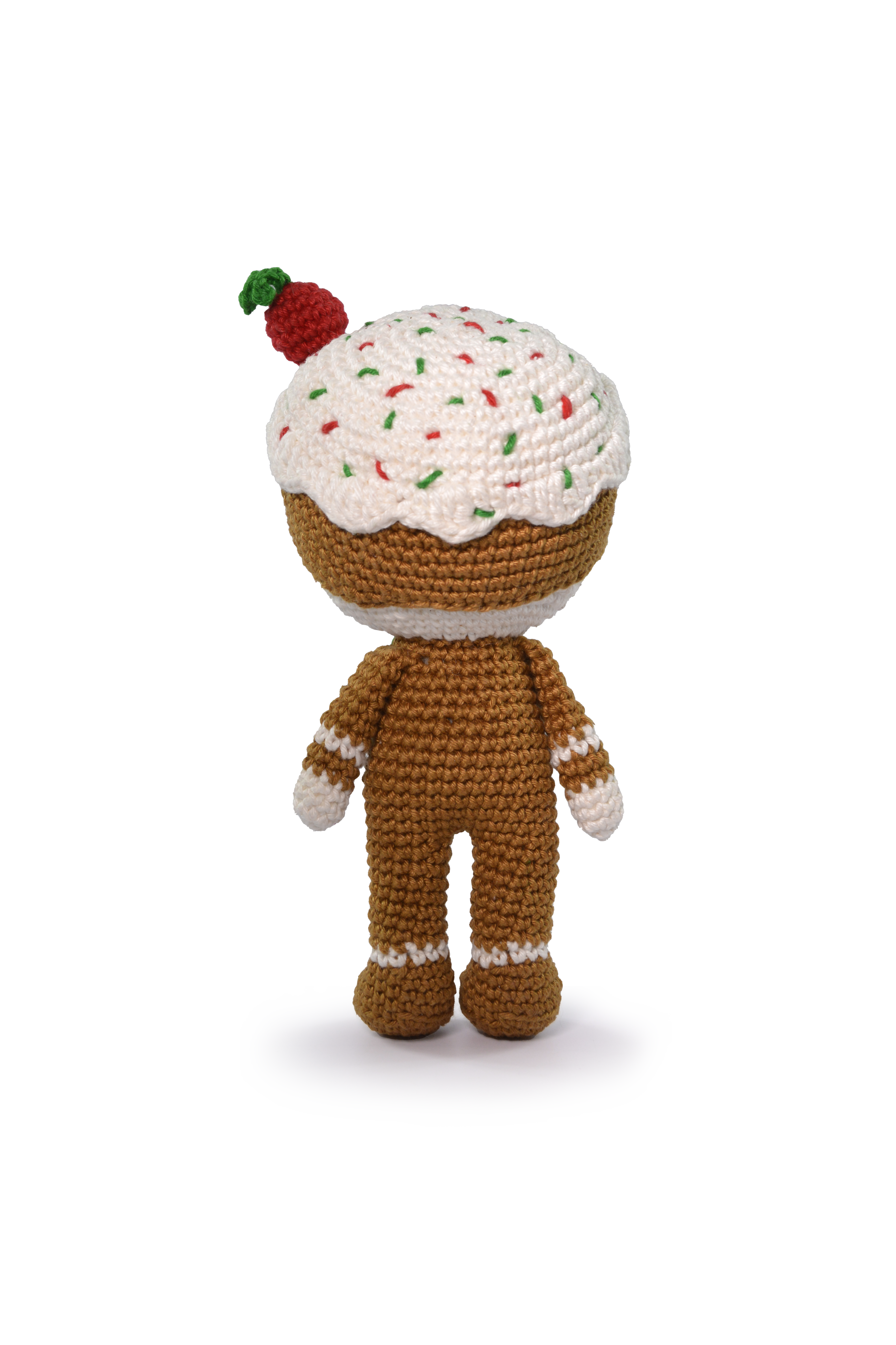 Набор для вязания крючком CHRISTMAS  Gingerbread Man (100% бавовна) 2