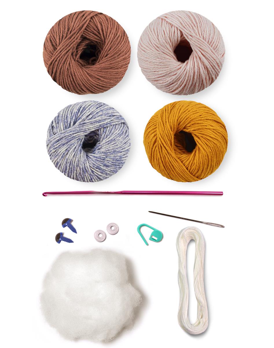 Набор для вязания крючком DOLLS Oliver 3