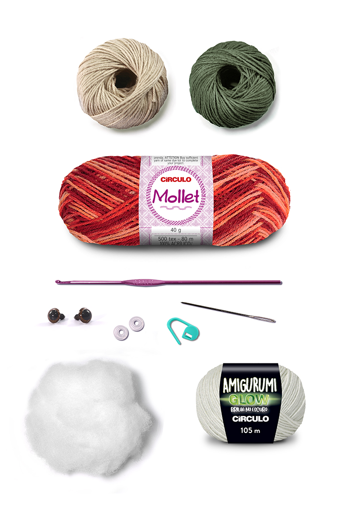 Набор для вязания крючком FOREST  Dunaz the Elf (100% бавовна) 3