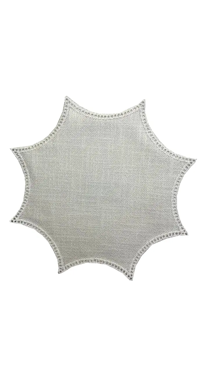 Заготовка для салфетки вязания крючком 20 см*20 см, 7022/100, ZWEIGART