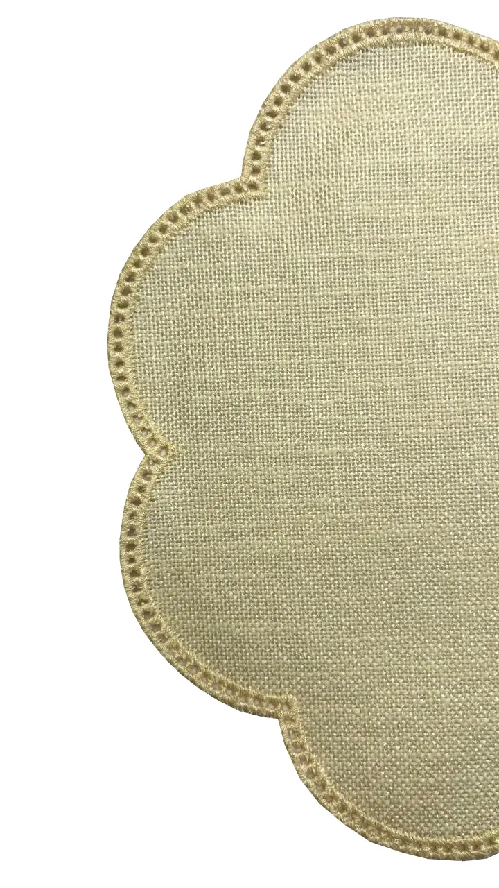 Заготовка для салфетки, вязание крючком 20 см*20 см, 7011/237, ZWEIGART 1