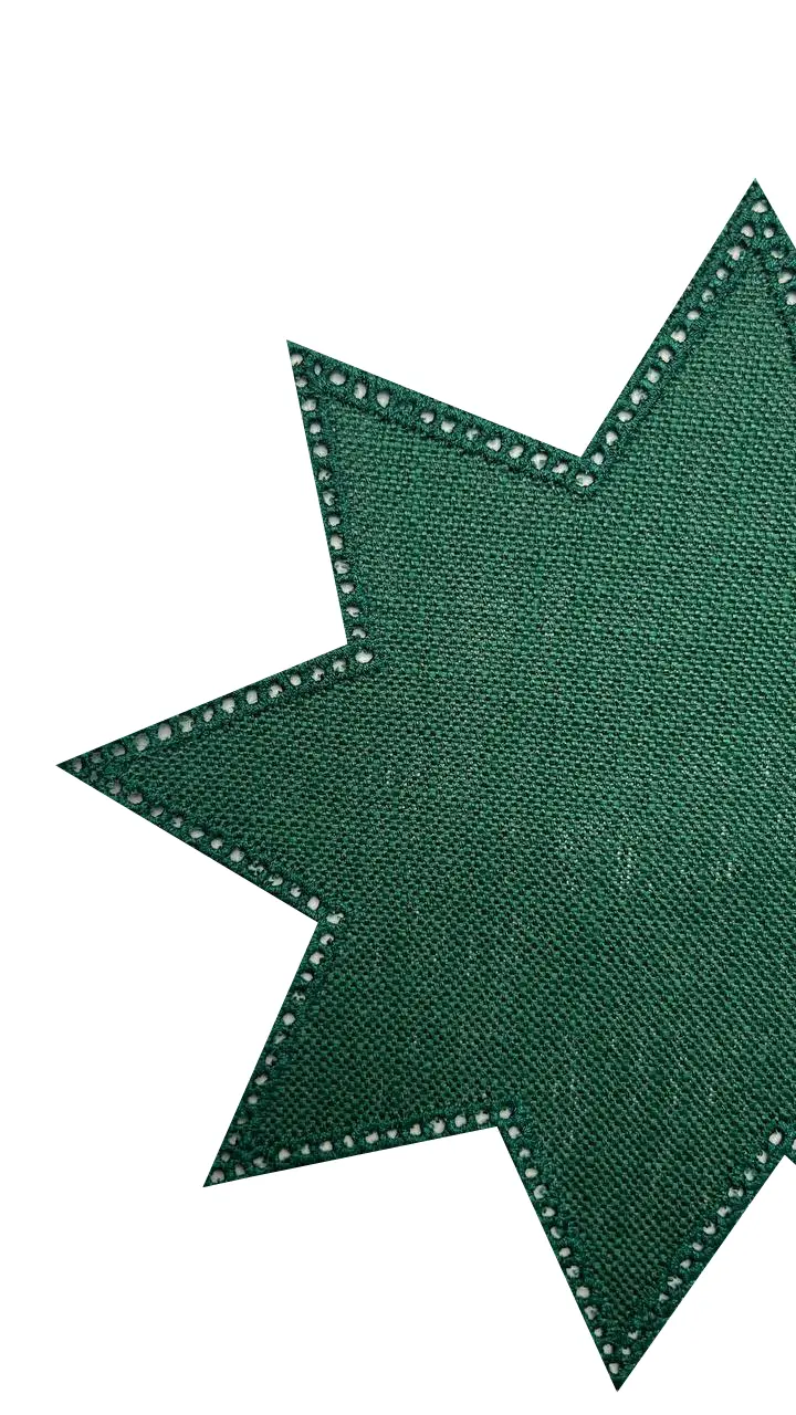 Заготовка для салфетки, вязание крючком 20 см*20 см, 7018/647, ZWEIGART 1