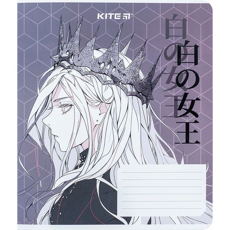 Тетрадь 18 л., кл., софт тач + УФ лак, Kite Anime, K24-236-2 2