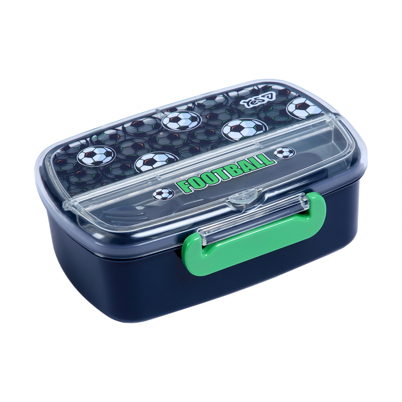 Контeйнер Yes "Football" 750 мл, з приладдям, 708794