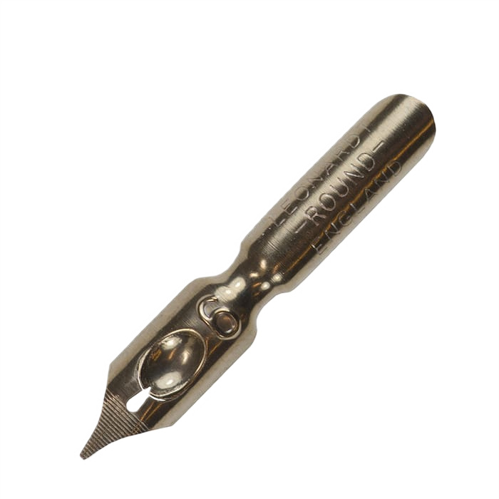 Перо д/каліграфії Leonardt Round Hand №6 бронзове, DP238BR/M-238BR Manuscript