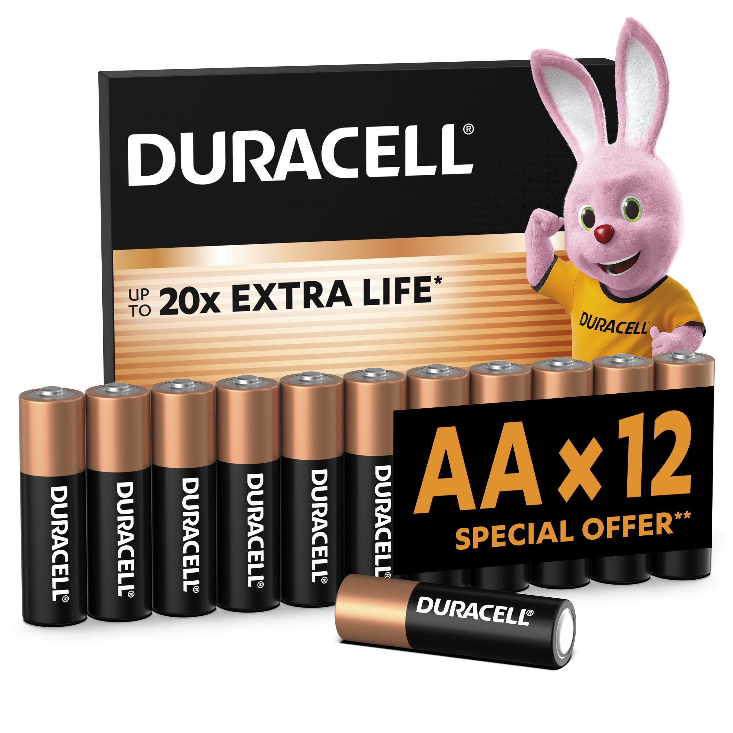 Батарейка лужна DURACELL AA LR06 MN1500 (12 шт/бл.) ціна вказ. за бл.