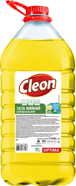 Средство моющее OPTIMUM универсальный ЛИМОН, 5л, 25515278