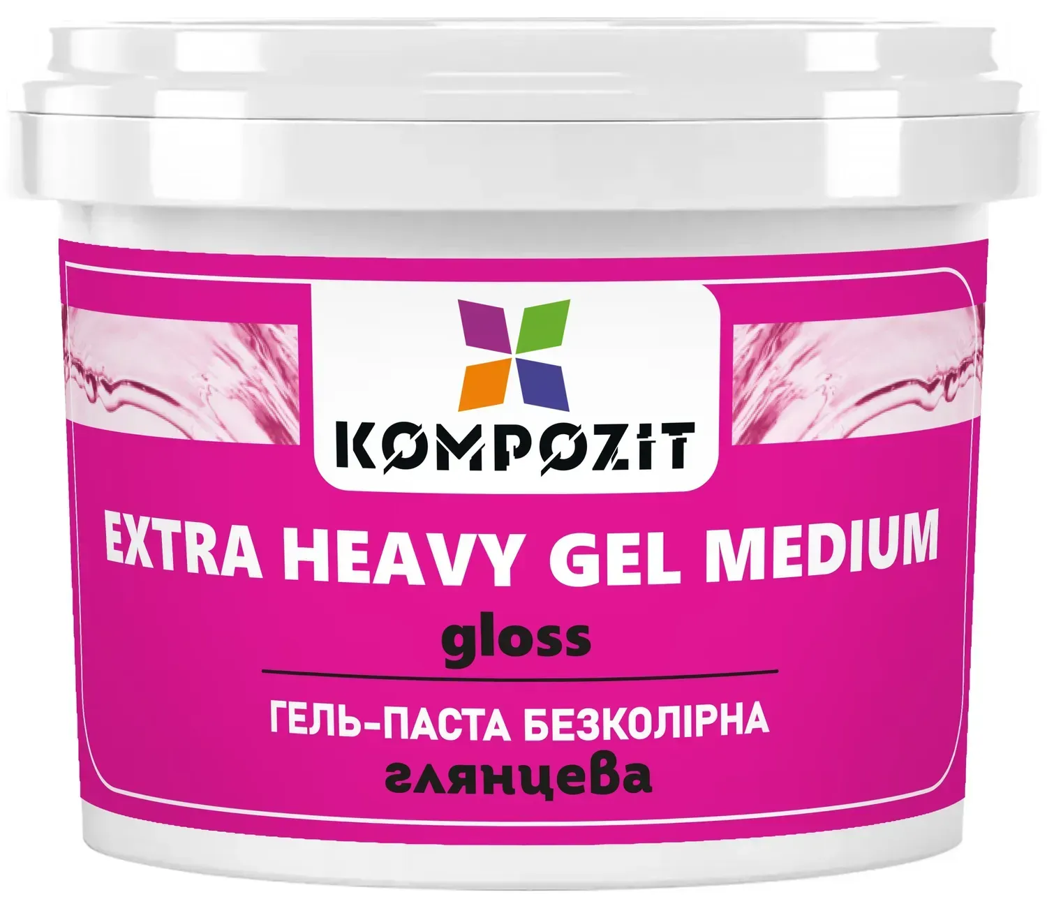 Гель-паста безколірна "ART Kompozit" глянсовий, 1 л