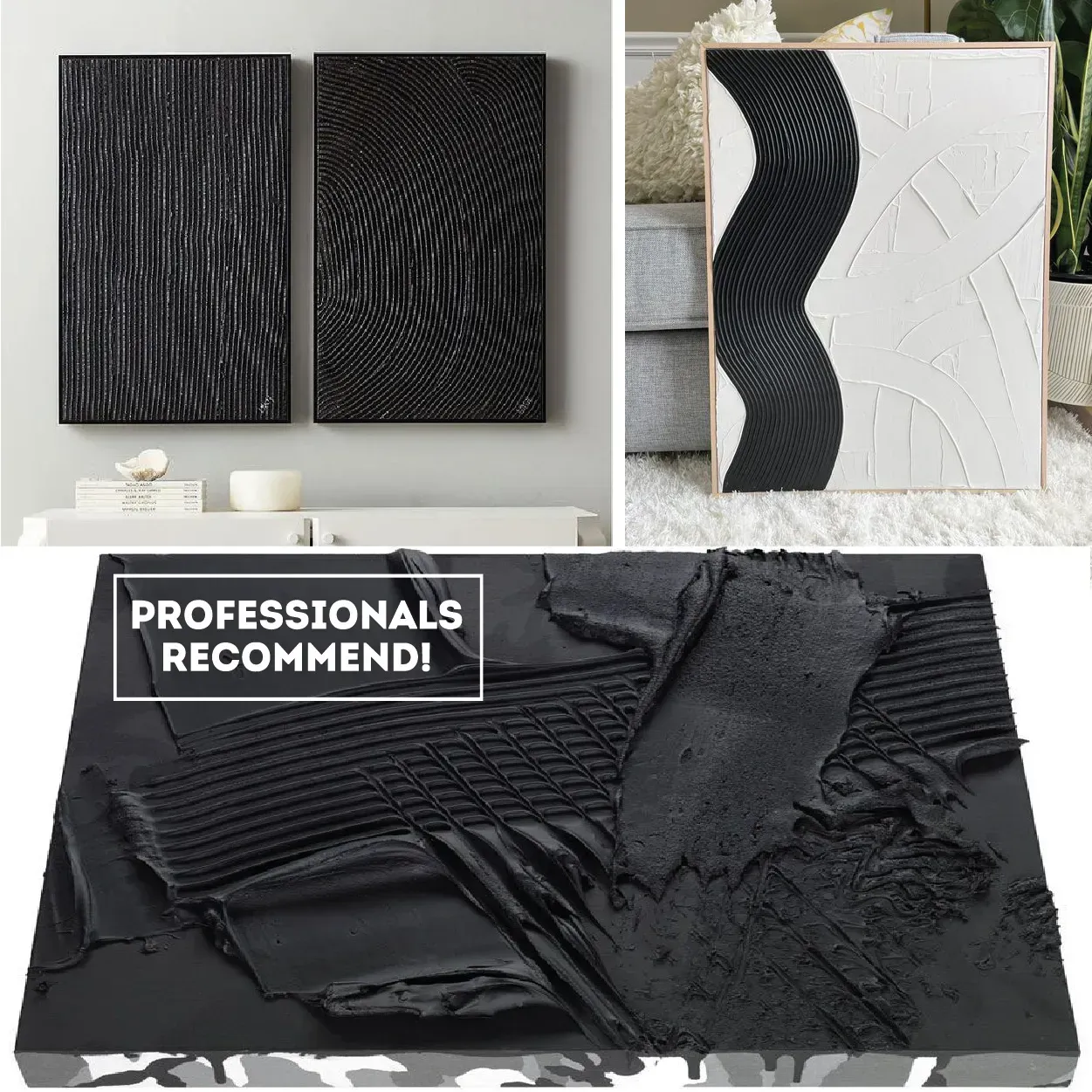 Паста структурна дрібнозерниста "ART Kompozit" чорний, 1 л 5