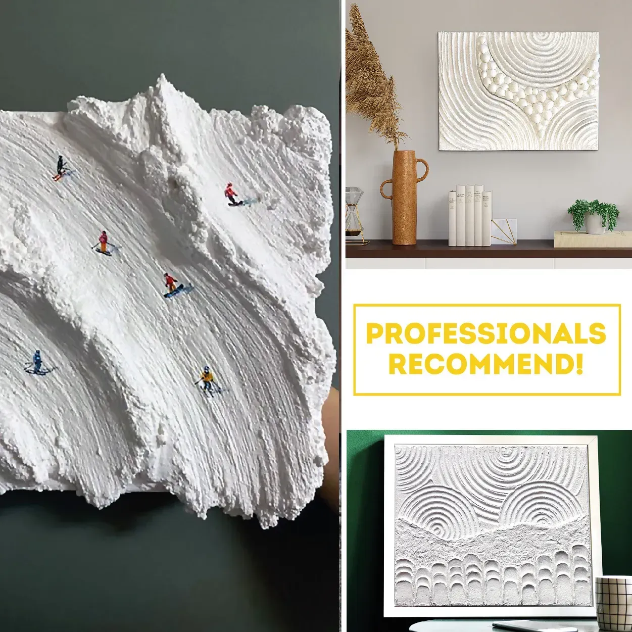 Паста структурна крупнозерниста "ART Kompozit" 1 л, біла 5