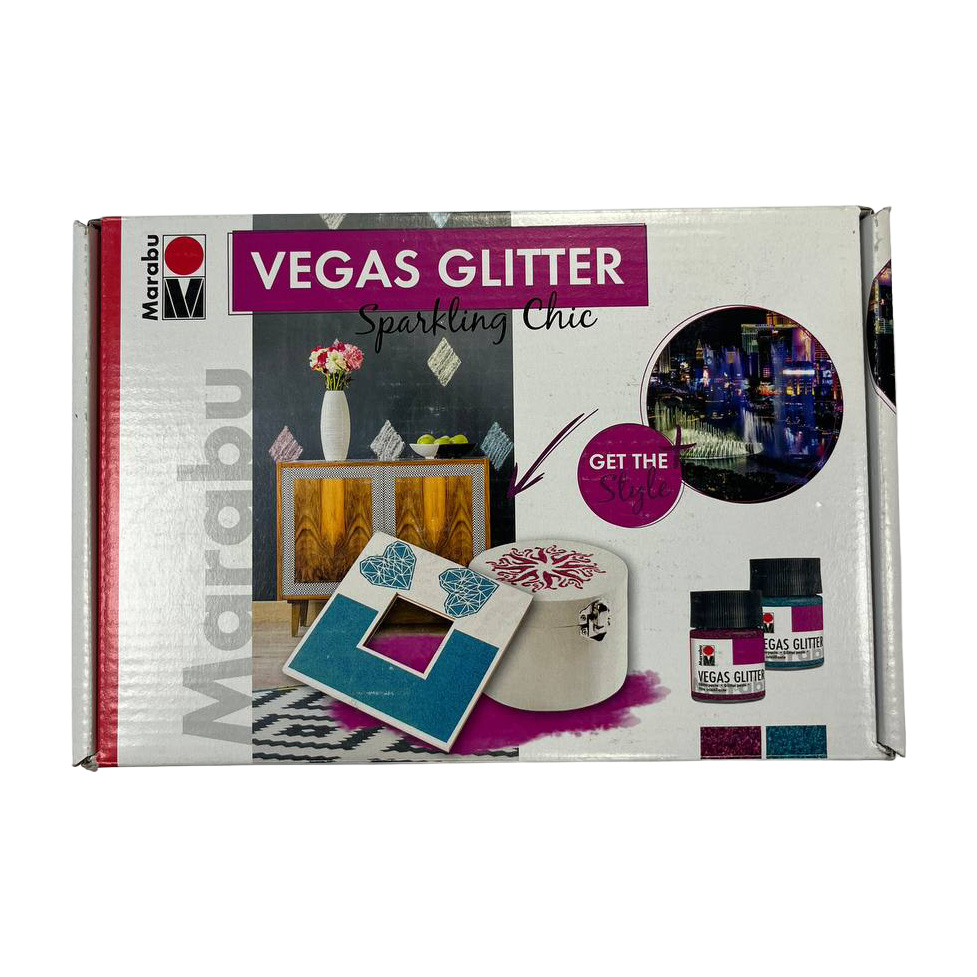Outlet40 Набір матеріалів для декору, Vegas glitter, 1269000000081/1019791