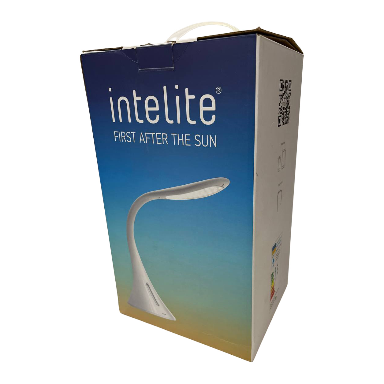 Outlet40 Уцен Світильник настільний Intelite Desk lamp 9W білий, DL2-9W-WT/1015992 1