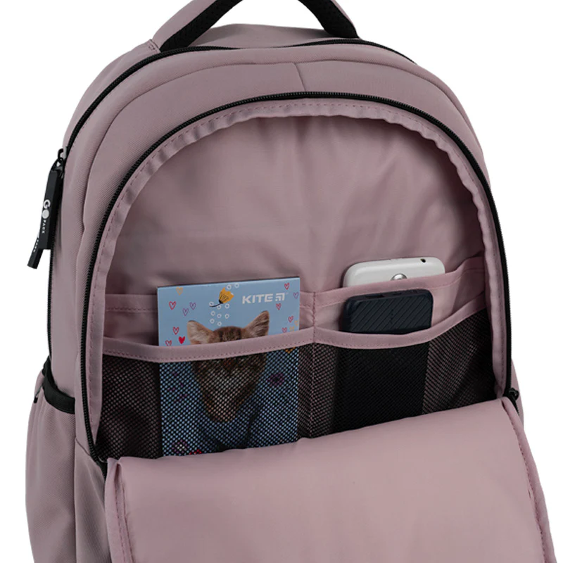 Рюкзак GoPack Education Teens 184 рожевий, GO26-184L-1 13
