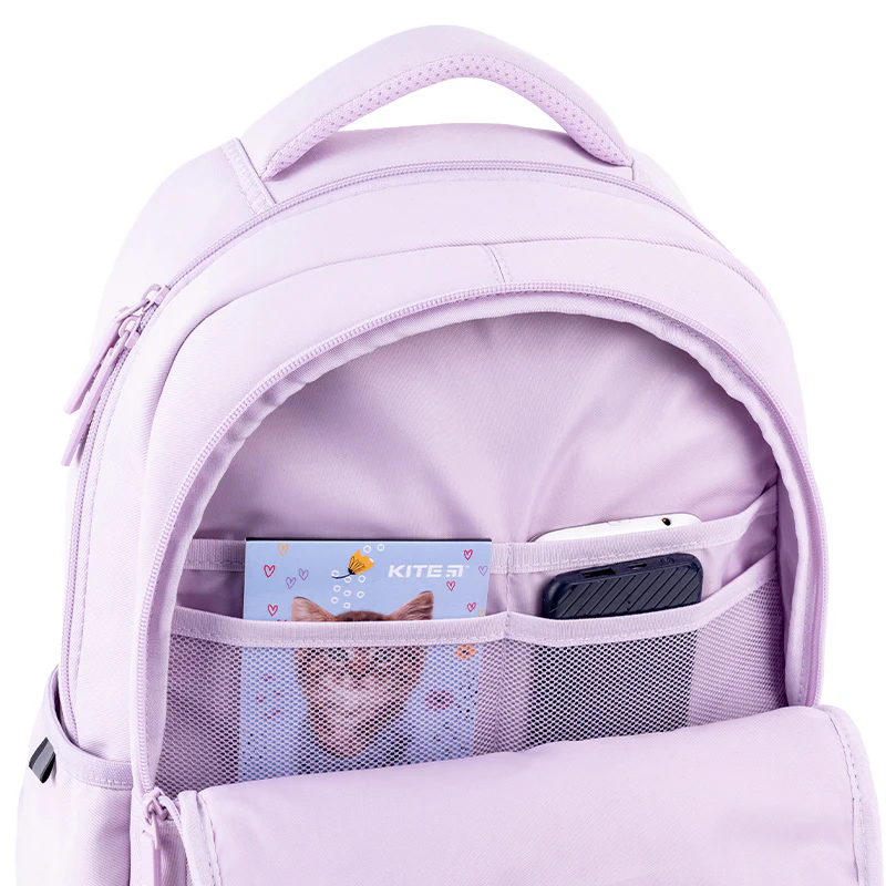 Рюкзак GoPack Education 183 бузковий, GO26-183M-1 12