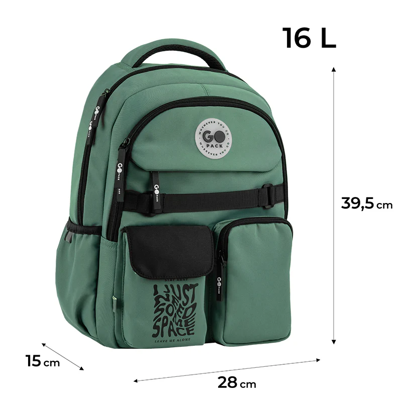 Рюкзак GoPack Education 183 зелений, GO26-183M-4 1
