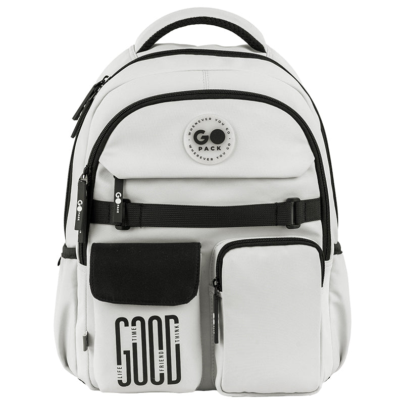 Рюкзак GoPack Education 183 світло-сірий, GO26-183M-2 2